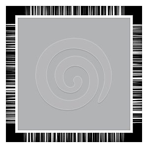 Frame of linen. Geometric vector lines framework