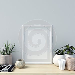 Frame Mockup with Decorations