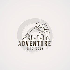 frame less mountain adventure logo