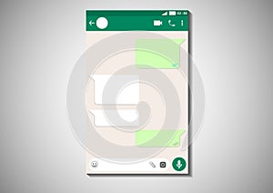 Frame whatsapp messenger