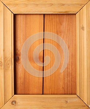 Framed board background