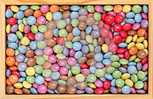 Framed Chocolate Candy