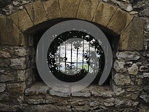 Framed view of the Port Hercule in the center of the Principality of Monaco