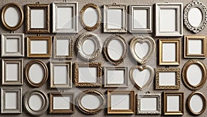 The frames are evenly spaced creating a visually balanced composition