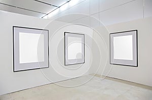 Frames on exhibition