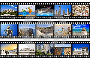 Frames of film - Greece travel (my photos)