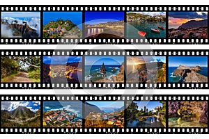 Frames of film - Madeira island in Portugal travel images my photos