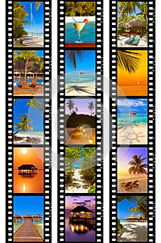 Frames of film - Maldives beach shots my photos