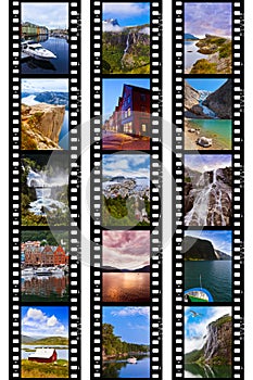 Frames of film - Norway travel images (my photos)