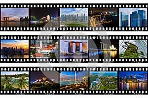 Frames of film - Singapore travel images my photos