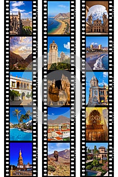 Frames of film - Spain travel images (my photos)