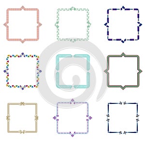 Frames pattern (set95)