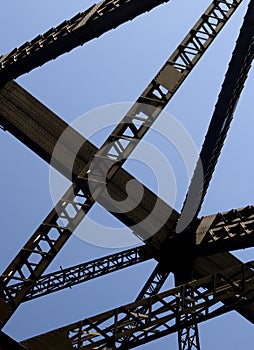 Framework of Darling Harbour Bridge