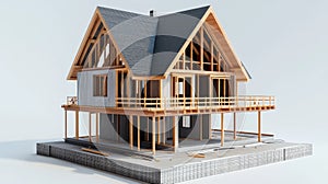 framing house construction process