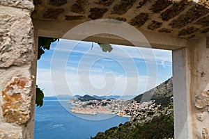 Framing Stari Grad in Dubrovnik photo