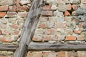 Framing wood in the wall