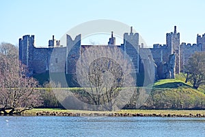 Framlingham Castle, Framlingham, Woodbridge, Suffolk, England, UK