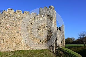 Framlingham Castle, Framlingham, Woodbridge, Suffolk, England, UK photo