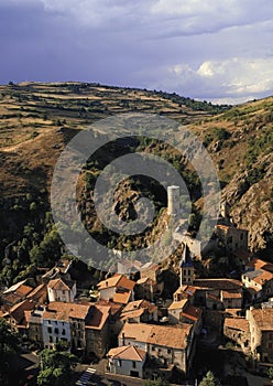 France auvergne massif central village of st floret