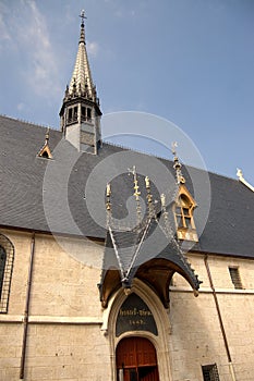 France Beaune Hospice Entrance