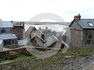 France, Bretagne region beautiful landscape, stone houses, country houses, france, canada, europe
