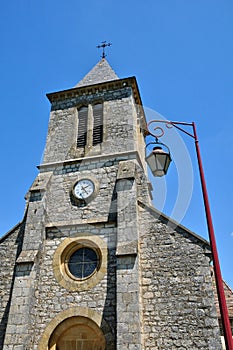 France, Cales church in Lot