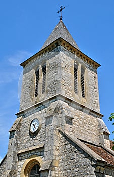 France, Cales church in Lot