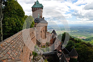 France castle in burgundy region