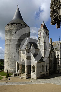 France, castle of Chateaudun