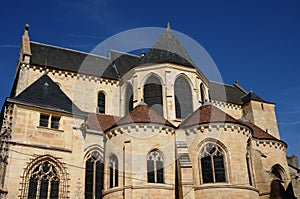 France, cathedral Saint Maclou in Pontoise