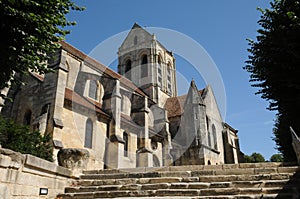 France, the church of Auvers sur Oise