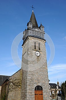 France, church of Bagnoles de l Orne in Normandie photo