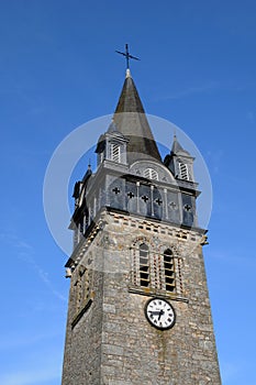 France, church of Bagnoles de l Orne in Normandie photo