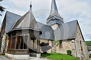 France, church of Ry in Seine Maritime