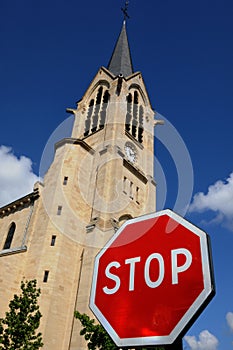 France, church Saint Pierre, Saint Paul, Les Mureaux