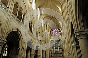 France, collegiate church of Mantes La Jolie