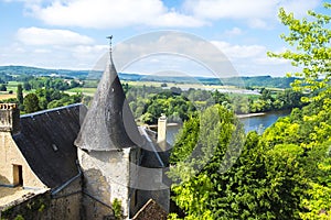 France, Dordogne, Limeuil, labelled Les Plus Beaux Villages de F