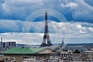 France Eiffel Hotel, Eiffel Tower, sky, landmark, cloud, tower