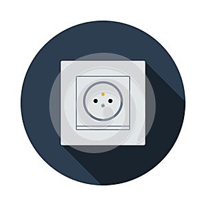 France Electrical Socket Icon