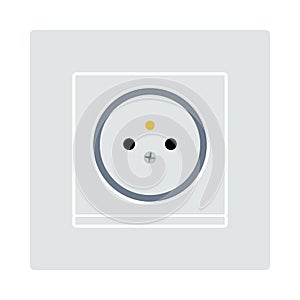 France Electrical Socket Icon