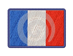 France Flag Patches