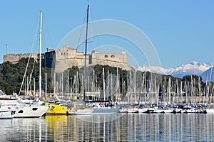 France, french riviera, Antibes, Vauban port photo