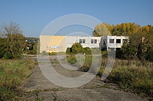 France, industrial wasteland in Les Mureaux