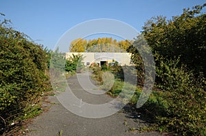 France, industrial wasteland in Les Mureaux