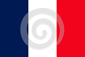 France isolated flag symbol. french national europe icon, design vector illustration