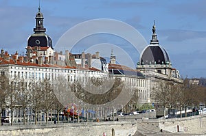 France; Lyon; Lyons; the old hospital dome