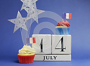 France National holiday calendar, 14 July, Fourteenth of July, Bastille Day photo