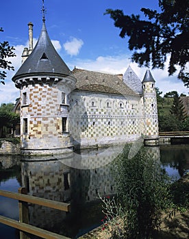 France, Normandy,Chateau St. Germain De Livet