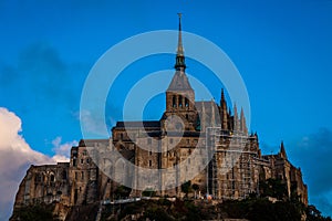 France. Normandy. Mont Saint-Michel.