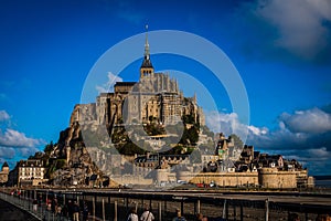 France. Normandy. Mont Saint-Michel.